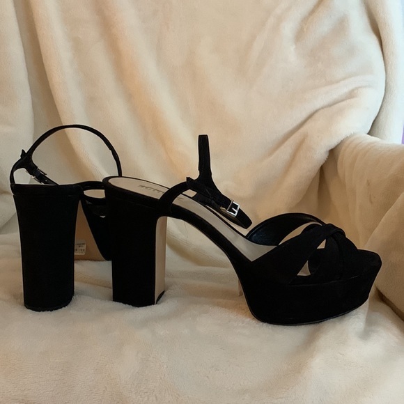 ❤️ $148.00 NWT SCHUTZ nubuck platform heel - Picture 6 of 9